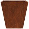 vidaXL Garden Planter 30x30x30 cm Weathering Steel