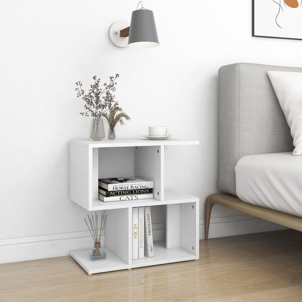 vidaXL Bedside Cabinets 2 pcs White 50x30x51.5 cm Engineered Wood