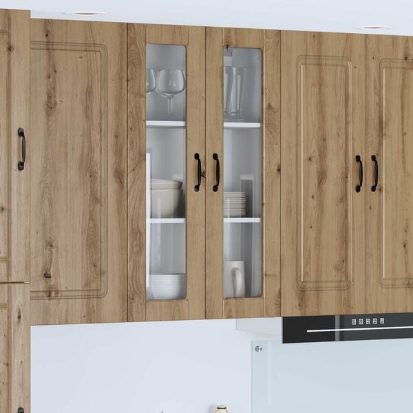 vidaXL Kitchen Cabinet Artisan Oak 60 x 31 x 100 cm Engineered Wood