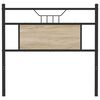 vidaXL Replace Headboard Sonoma Oak 90 cm Engineered Wood and Steel