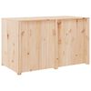 vidaXL Outdoor Kitchen Cabinet MEPPEL 106x55x64 cm Solid Wood Pine