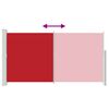 Patio Terrace Side Awning 160 x 300 cm Red