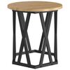 vidaXL Side Table 2 pcs Artisan Oak Engineered Wood and Steel