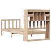 vidaXL Bookcase Bed without Mattress 90x190 cm Single Solid Wood Pine