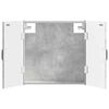 vidaXL Dartboard Cabinet UTRECHT Concrete Grey 52.5 x 10.5 x 53.5 cm