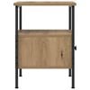 vidaXL Bedside Cabinets 2 pcs Artisan Oak 34x36x50 cm Engineered Wood