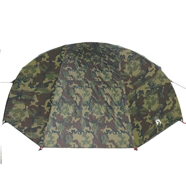 vidaXL Fishing Tent with Roof Camouflage 514 x 465 x 187 cm Polyester