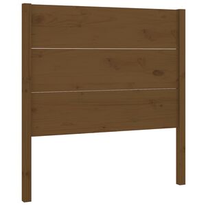 vidaXL Headboard Honey Brown 81x4x100 cm Solid Wood Pine