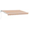vidaXL Retractable Awning Blue and Orange 250 x 200 cm