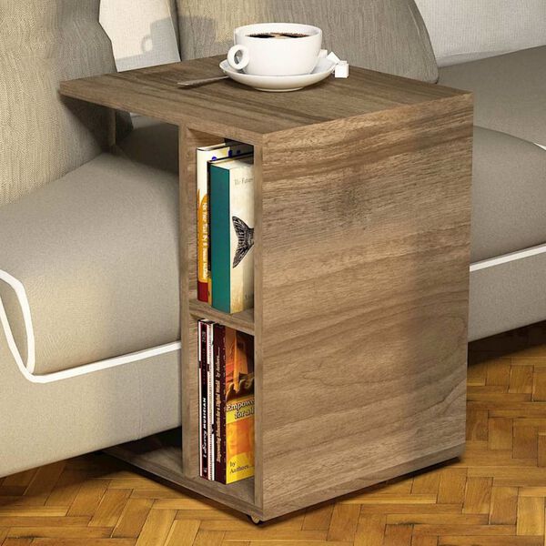 Homemania Coffee Table Ceylin 45x35x57.5 cm Walnut