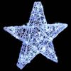 vidaXL 3D Star with 50 LEDs Cold white 55 x 53.5 x 10 cm Acrylic