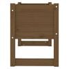 vidaXL Planter Honey Brown 78x40x52 cm Solid Wood Pine