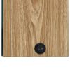 vidaXL LED Bathroom Mirror Cabinet Oak 50x14x60 cm