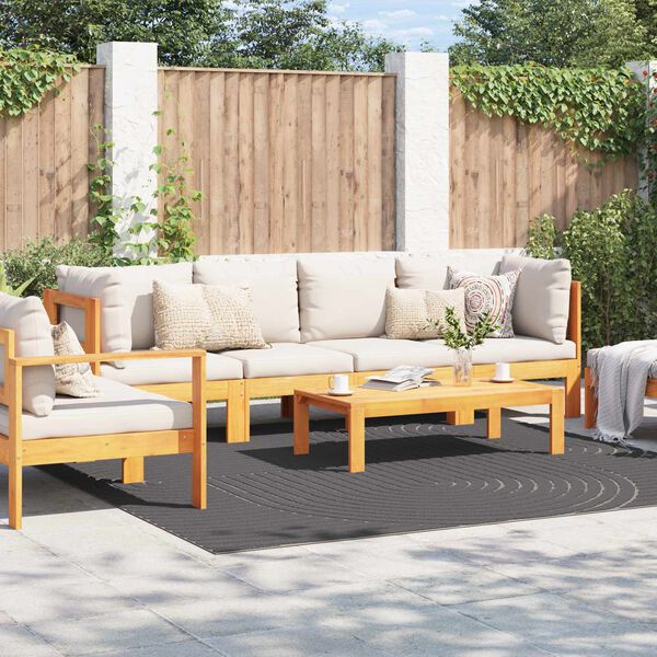 vidaXL Area Rugs Square Anthracite 240 x 240 cm