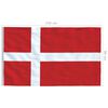 vidaXL Denmark Flag 90x150 cm