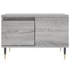 vidaXL Coffee Table Grey Sonoma 55x55x36.5 cm Engineered Wood