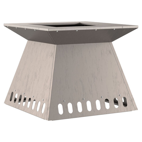 vidaXL Fire Pit Brown 48 x 48 x 40 cm Weathering steel