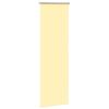 vidaXL Roller Blind Blackout Yellow 55x150 cm Fabric Width 50.7 cm Polyester