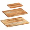 vidaXL 3 Piece Chopping Board Set with Stand Solid Wood Acacia