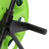 vidaXL Green Hose Reel Cart with 50 m Hose PVC