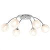 vidaXL Ceiling Lamp with 6 LED Bulbs G9 240 W