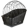 TRIXIE Rear Bicycle Basket for Pet 35x49x55 cm Black