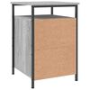 vidaXL Bedside Cabinet Grey Sonoma 40x42x60 cm Engineered Wood