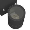 vidaXL Outdoor Wall Lights 2 pcs Black 6.5 x 10.5 x 16 cm