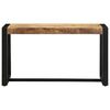 vidaXL Bench 80x35x45 cm Solid Rough Wood Mango