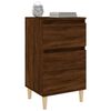 vidaXL Bedside Cabinets 2 pcs Brown Oak 40x35x70 cm