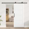 vidaXL Sliding Door ORKDAL White 86 x 198.5 cm Solid Pine Wood
