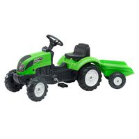 FALK Ride-on Pedal Tractor "Country Farmer" Green