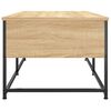 vidaXL Coffee Table Sonoma Oak 100x51x40 cm Engineered Wood
