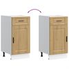 vidaXL Kitchen Base Cabinet&nbsp;Porto Artisan Oak Engineered Wood
