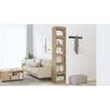 vidaXL Book Cabinet/Room Divider Artisan Oak 40x30x198 cm