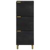 vidaXL Highboard Black 40x33x110 cm Engineered Wood
