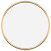 vidaXL Wall Mirror Gold &Oslash; 20 cm Round