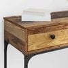 vidaXL Console Table Old wood 75 x 34.5 x 75 cm Engineered wood
