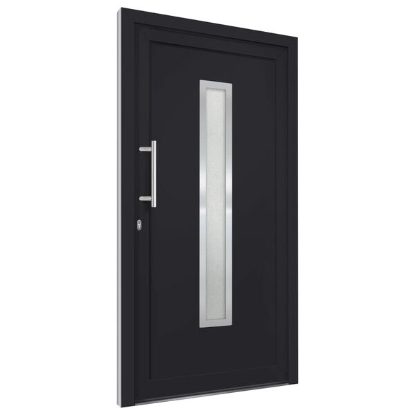 vidaXL Front Door Anthracite 98x208 cm