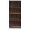 vidaXL Bookcase Brown Oak 60x35x139 cm Engineered Wood