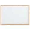 vidaXL Magnetic Whiteboard with Solid Pine Wood Frame 60x40 cm