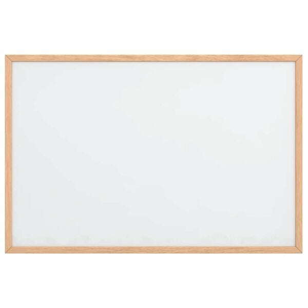 vidaXL Magnetic Whiteboard with Solid Pine Wood Frame 60x40 cm