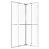 vidaXL Shower Cabin ESG 90x70x180 cm