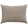 vidaXL Sofa Pillows 2 pcs Taupe 70 x 50 cm Fabric