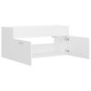 vidaXL Sink Cabinet White 100x38.5x46 cm Engineered Wood
