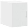 vidaXL Slim Storage Cabinet White 30x42.5x225 cm Engineered Wood