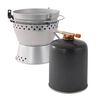 Easy Camp Camping Cooker & Stove Set Storm Silver