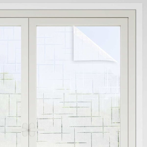 vidaXL Static Window Film Star Pattern 45 x 500 cm PVC