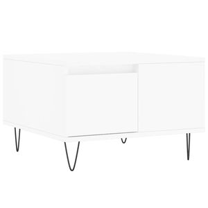 vidaXL Coffee Table White 55x55x36,5 cm Engineered Wood