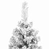 vidaXL Artificial Christmas Tree with 300 LEDs with Stand Green 240 cm